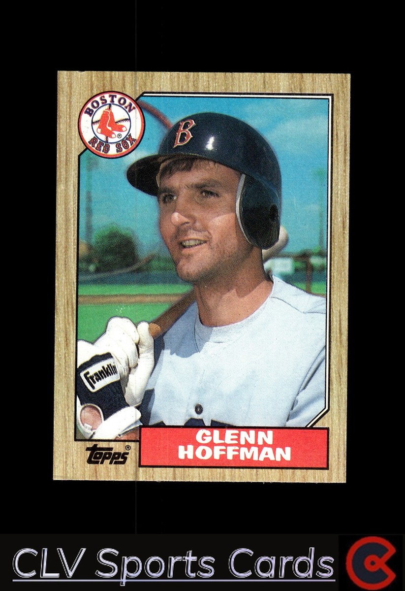 Boston Red Sox Glenn Hoffman #374 Topps Baseball Near Mint or