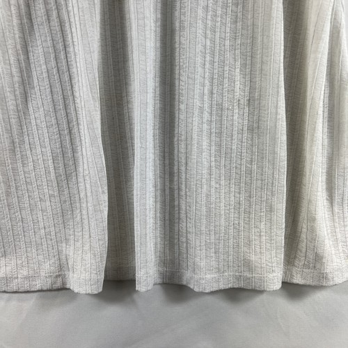Tropical Escape Women's Sheer Ivory Tank Top Lightweight Swim Coverup Dress Sz L - Picture 14 of 20