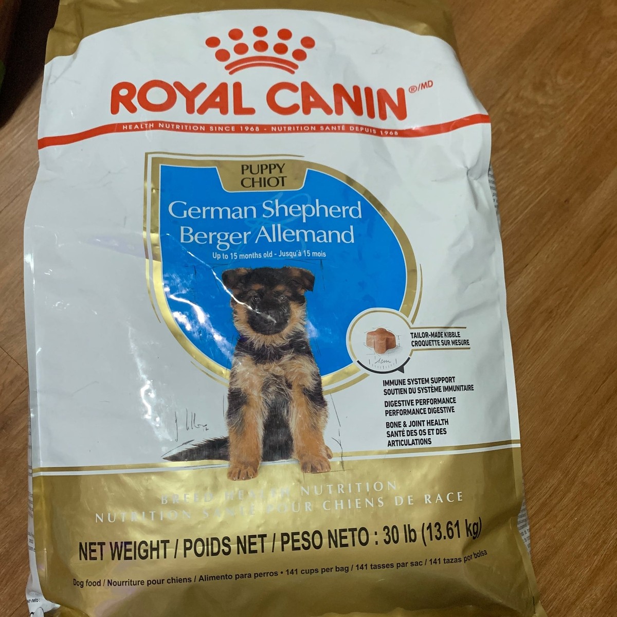 Royal Canin German Shepherd Adult Dry Dog Food, 30 lb bag : Pet