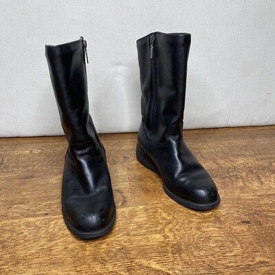 Blondo Black Leather Pure Wool Interior Men display picture 2