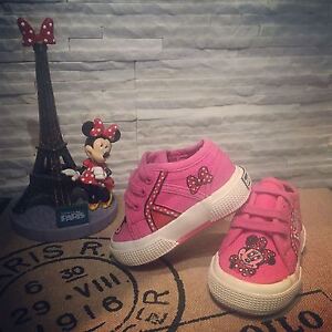 SUPERGA scarpe X BIMBI personalizzate DIPINTE A MANO MINNIE - BAMBINA N.18  | eBay