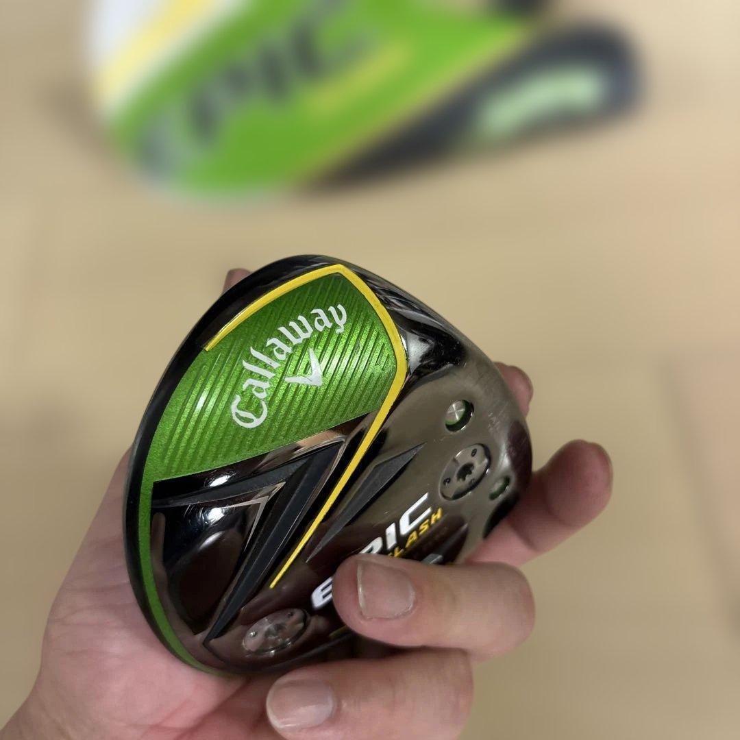 Callaway Epic Flash Sub Zero 3W+ Fairway Wood Head only 13.5