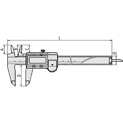 Mitutoyo digital calipers ABS Digimatic caliper CD-15APX - Picture 2 of 2