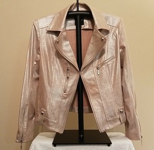 pink pleather jacket