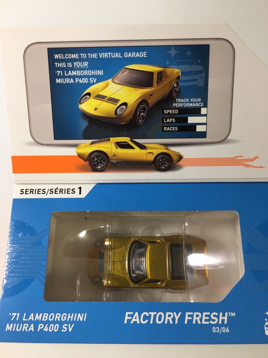 HOT WHEELS ID 1971 LAMBORGHINI MIURA P400 SV | eBay