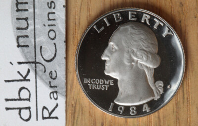 1984 S Washington Quarter 25¢ - Choice to Gem Proof