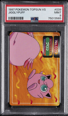 1997-98 POKEMON TOPSUN VS #039 JIGGLYPUFF PSA 9 | eBay
