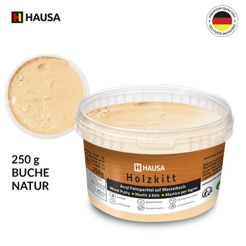 Masilla de madera HAUSA masilla de madera lista para usar secado rápido resistente a grietas - Imagen 32 de 133
