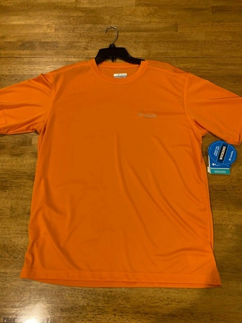 red columbia t shirt