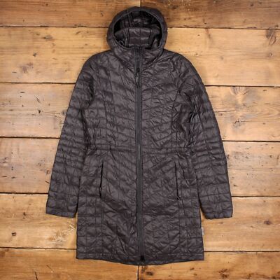 Vintage North Face Outdoorjacke S Thermoball gesteppt grau Damen