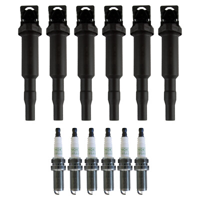 Bosch 6 Ignition Coil NGK 6 G-Power Spark Plug Kit For E82 E90 E60 E83 E85 L6