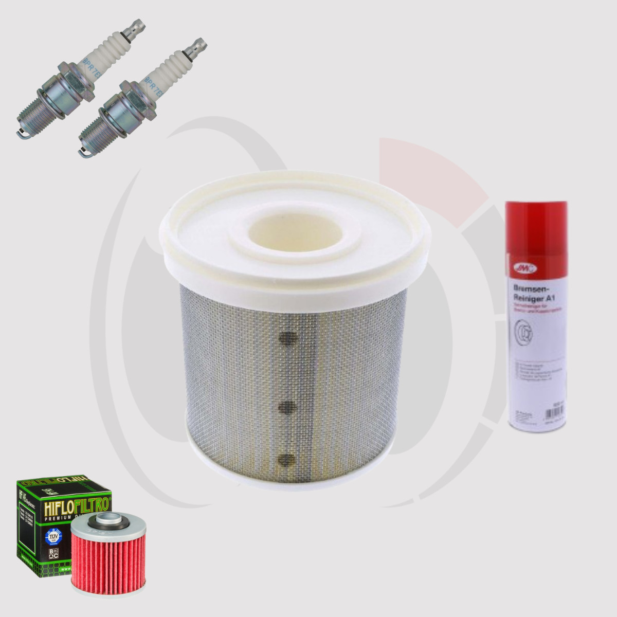 Kit entretien YAMAHA XV 535 Virago 1996-2000 filtration haute performance