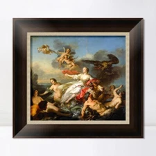 Framed Canvas Print Art The Abduction of Europa by Francois Boucher Home Decor