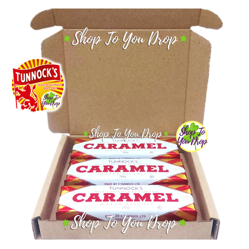 TUNNOCKS PERSONALISED GIFT BOX HAMPER Snowballs Teacakes Present Chocolate