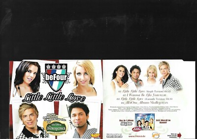Maxi CD be Four Little Little Love Aus dem Jahr 2007 die CD ist im guten zustand