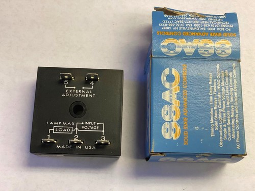 ENTRELEC/SSAC KSD3420A SOLID STATE TIMER - Picture 2 of 2
