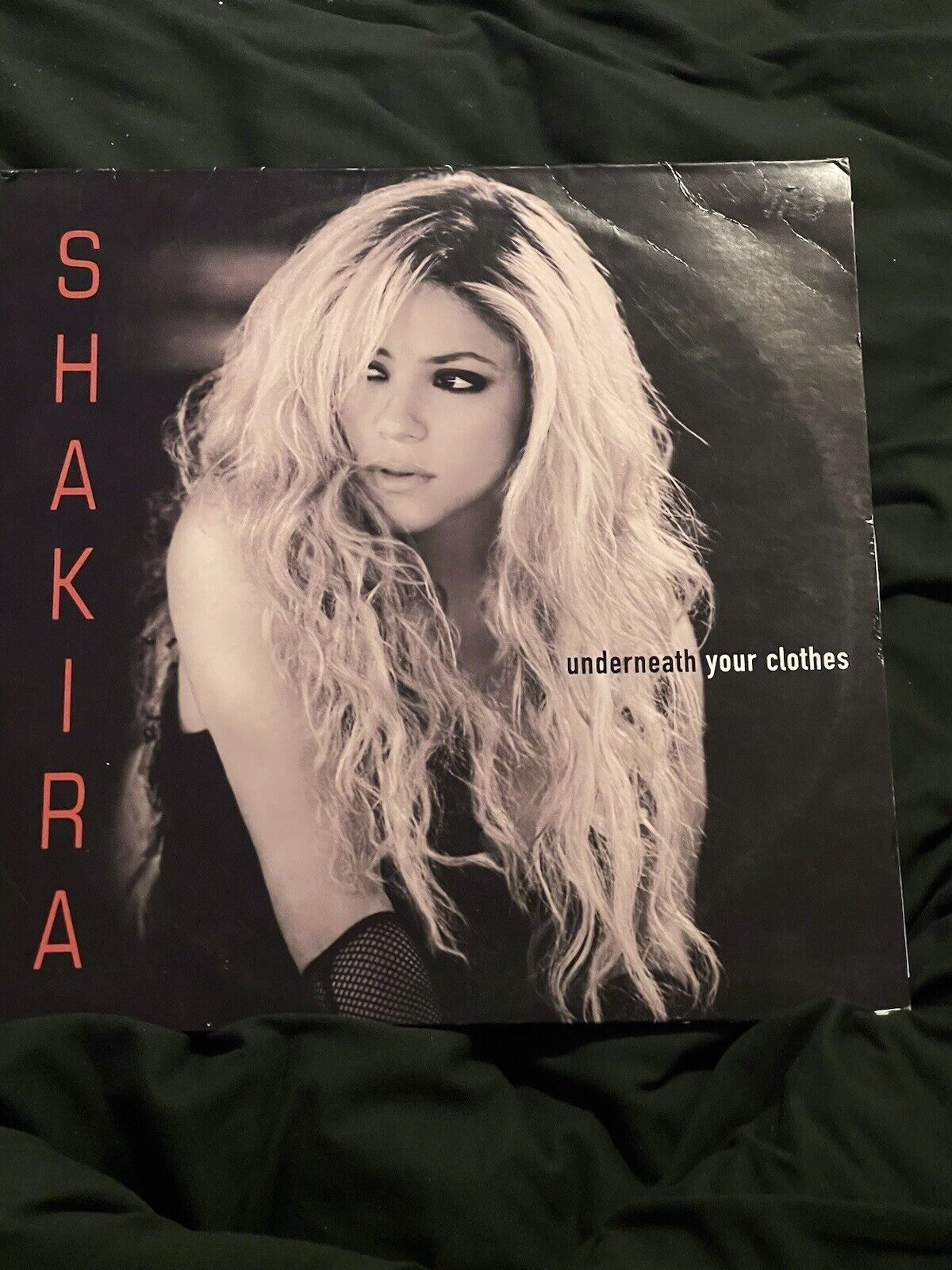 Rare Shakira Underneath Your Clothes Vinyl Single LP Record