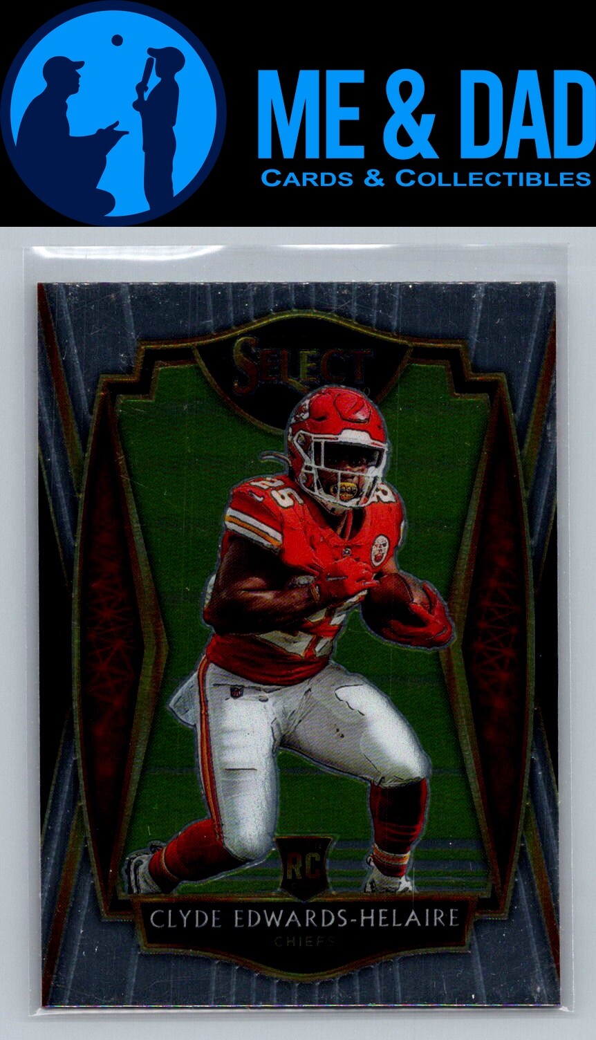 2020 Panini Select #154 Clyde Edwards-Helaire