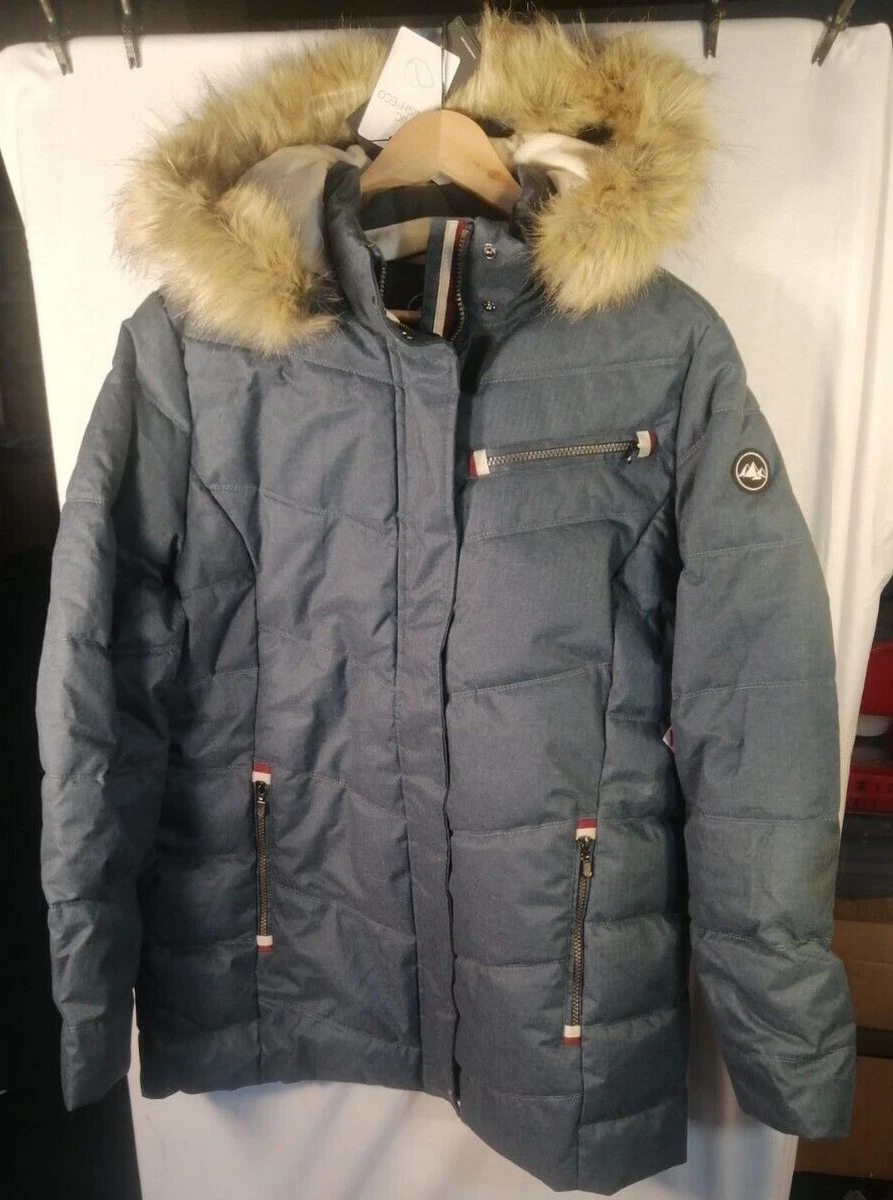 Polarino quilted waterproof coat sale