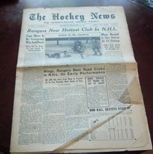 The Hockey News December 17 1947 Vol 1 # 12  Bill Quackenbush