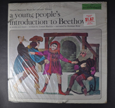 A YOUNG PEOPLE'S INTRODUCION TO BEETHOVEN Joseph Machlis / Norman Rose LP SEALED