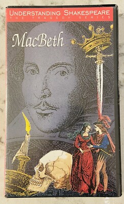 William Shakespeare:  Understanding Tragedy: MacBeth VHS NEW AND SEALED