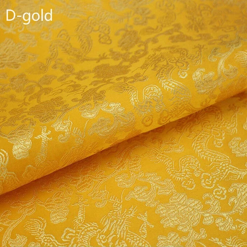 Costume costume cinese seta raso tessuto floreale tang vestito cheongsam al metro rosso - Foto 41 di 45