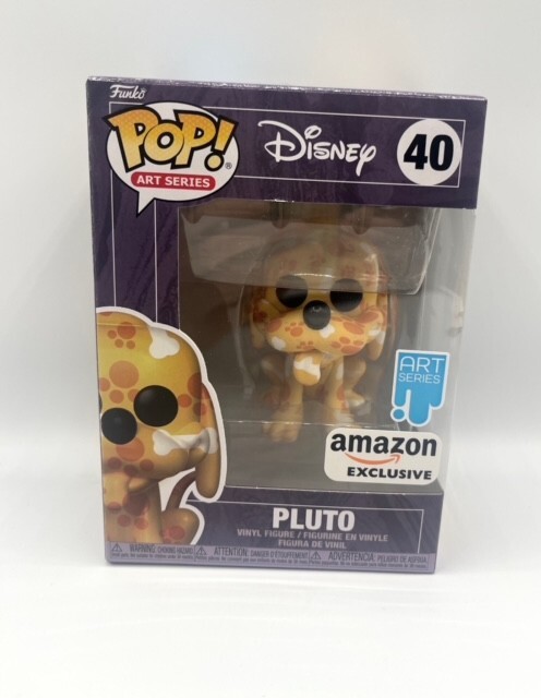 Thumbnail - Funko Pop Disney Art Series Pluto Nr. 40 Amazon Exclusive Neu & Ovp