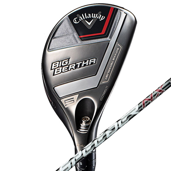 Callaway BIG BERTHA 2023 Hybrid 4H RH SPEEDER NX graphite Flex