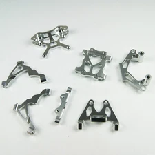 CNC bulkhead shock tower brace for Rovan HPI KM Baja 5B 5T 5SC SS buggy truck