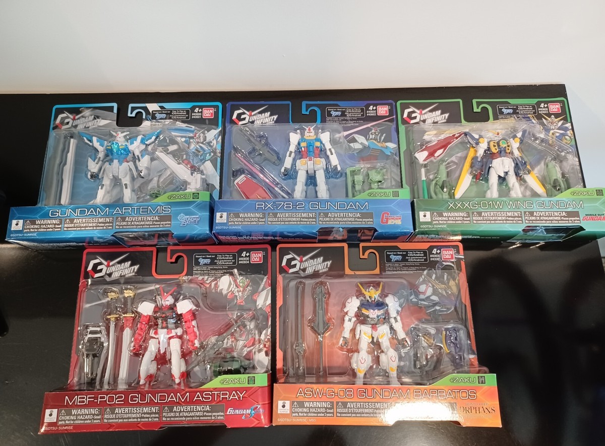 Bandai-Gundam Infinity Series (5 Figures Set Collection