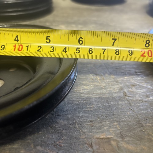 Mopar Plymouth Dodge Water Pump Pulley Dart Roadrunner Cuda B Restored 1 Groove - Bild 4 von 5