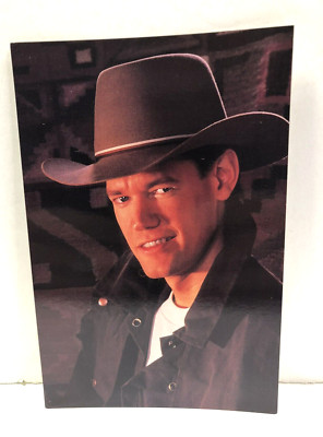 Randy Travis Continental Chrome Postcard -4x6 inches - c1990