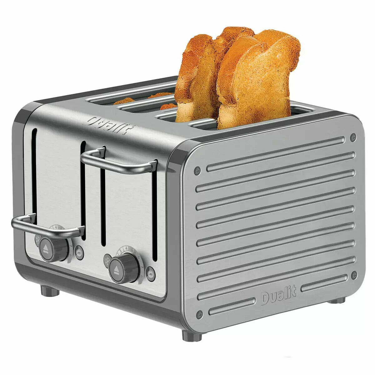 Dualit Architect Rapid Boil Kettle and 4 Slice Slot Toaster Set in Brushed Grey 619743101303 eBay