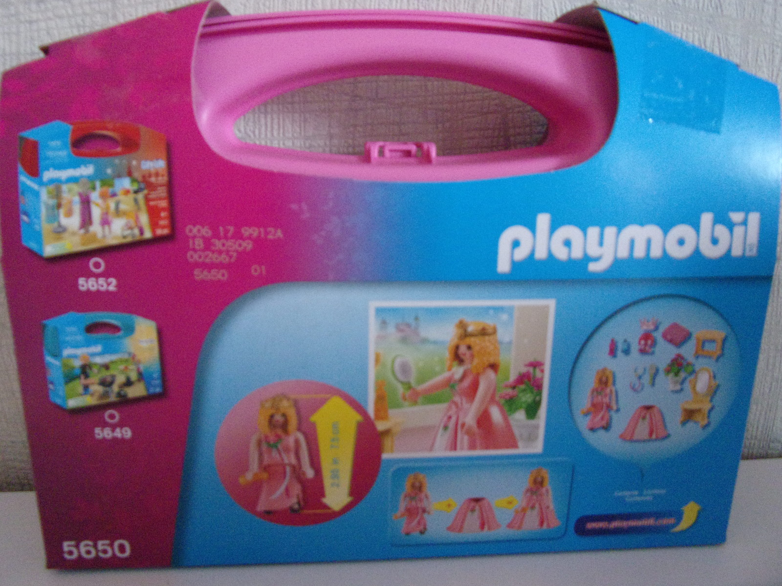 playmobil princess vanity carry case