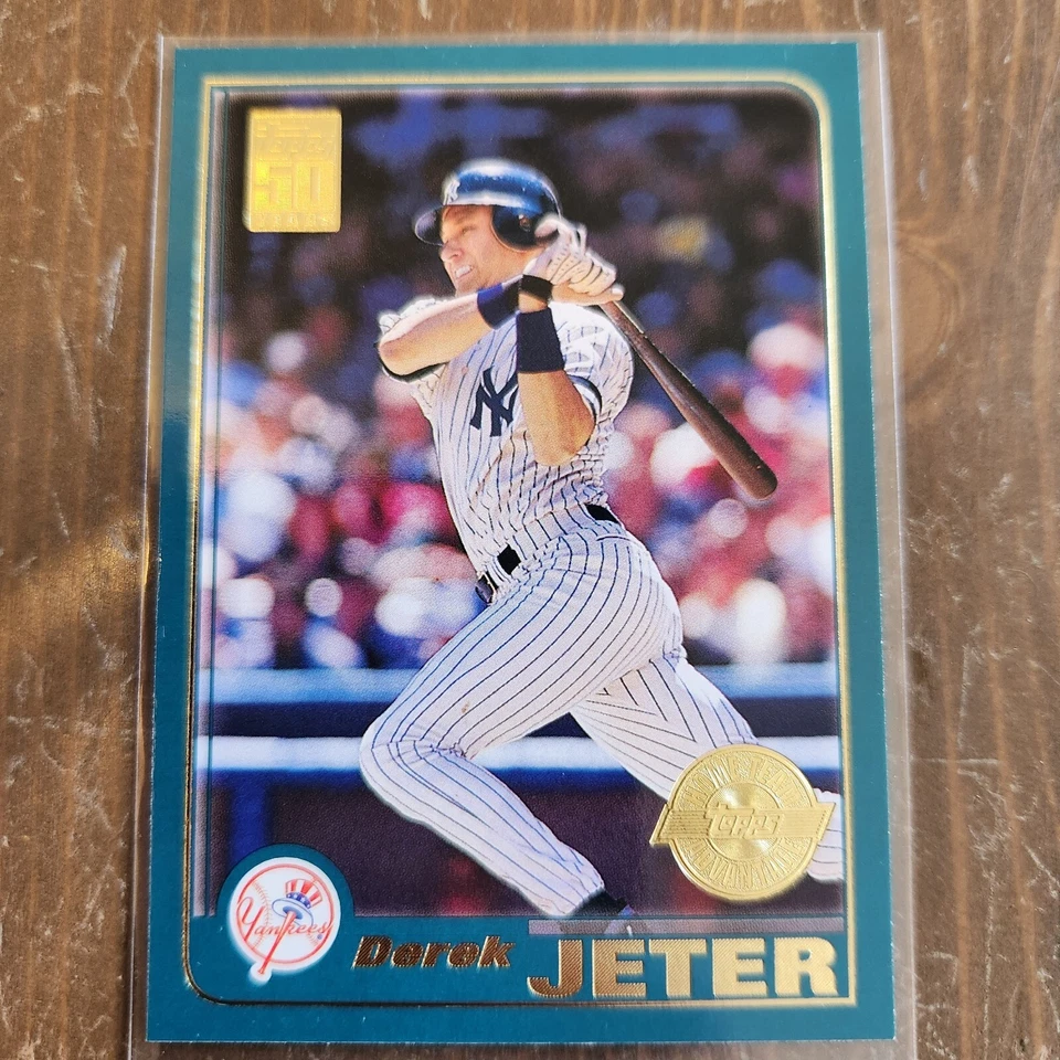 Juego de 26 cartas 2000 Topps Home Field Advantage NY Yankees con Derek Jeter de colección Foto 4 de 4