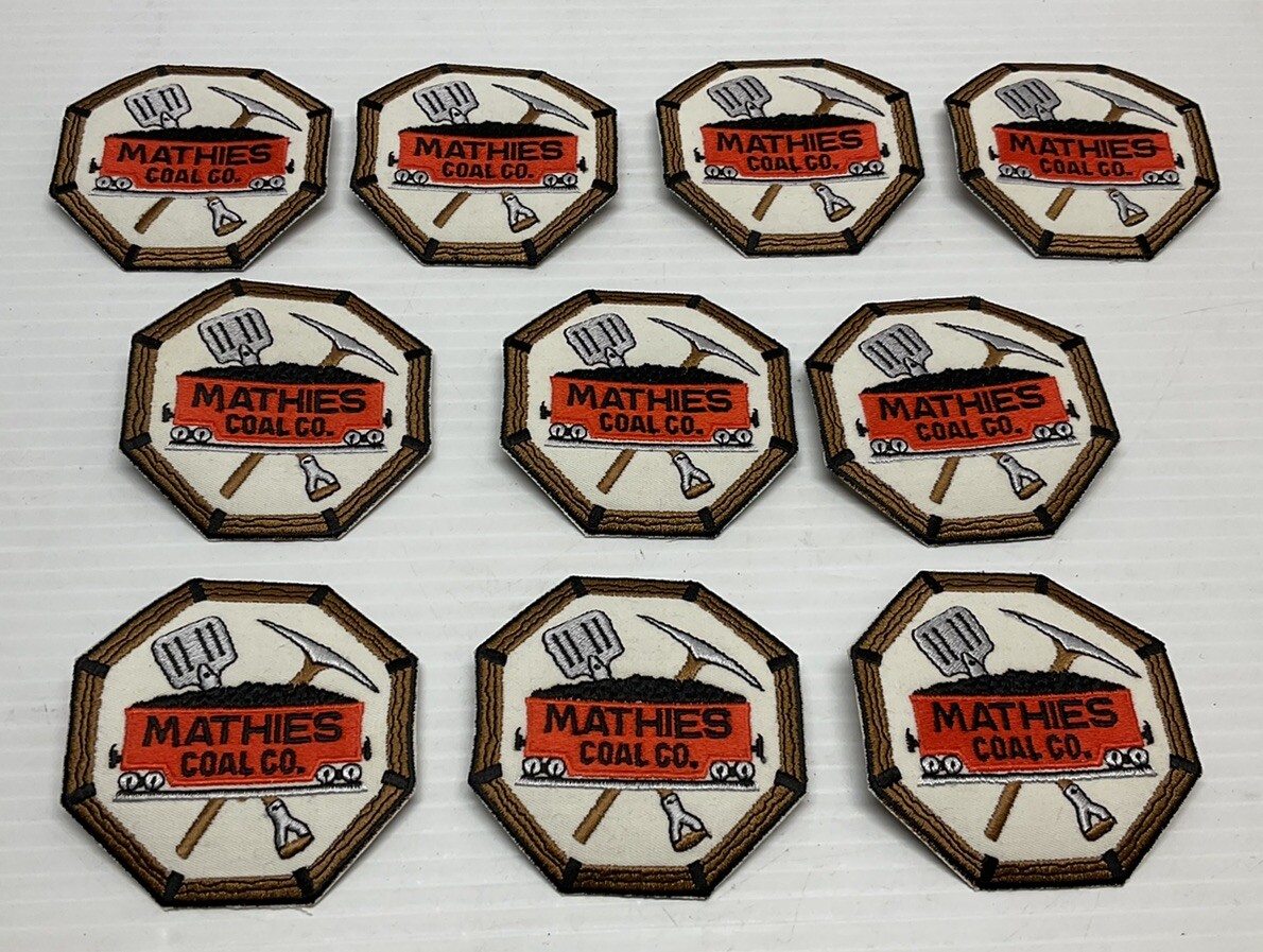 Mathies Patch Lot Of 10 Vintage Mathies Coal Co Company Mining Patches | eBay