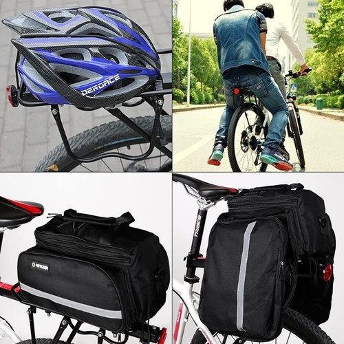 50KG Fahrrad Gepäckträger für Mountainbike Gepäckträger Schnellspannhebel 24-29" - Bild 6 von 10