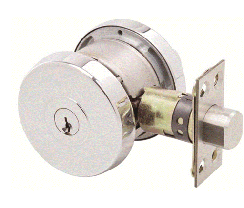 CHROME PLATE Lockwood 005 Deadlock Paradigm Lock Deadbolt 005/B1CPDP - Picture 3 of 5