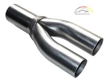 Y-Rohr universal Auspuff Rohr Abgasrohr Y-Pipe Ø 51 auf Ø 44 mm 
