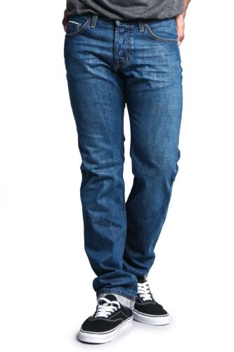 Men's Made in USA Straight Fit Denim Premium Selvedge Jeans Pants -M527SV-B1D7 - Picture 2 of 40