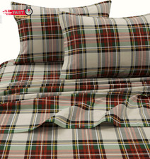Tribeca Living 100 Cotton Flannel Sheet Set - Deep Pocket, 170-GSM, Ultra Soft