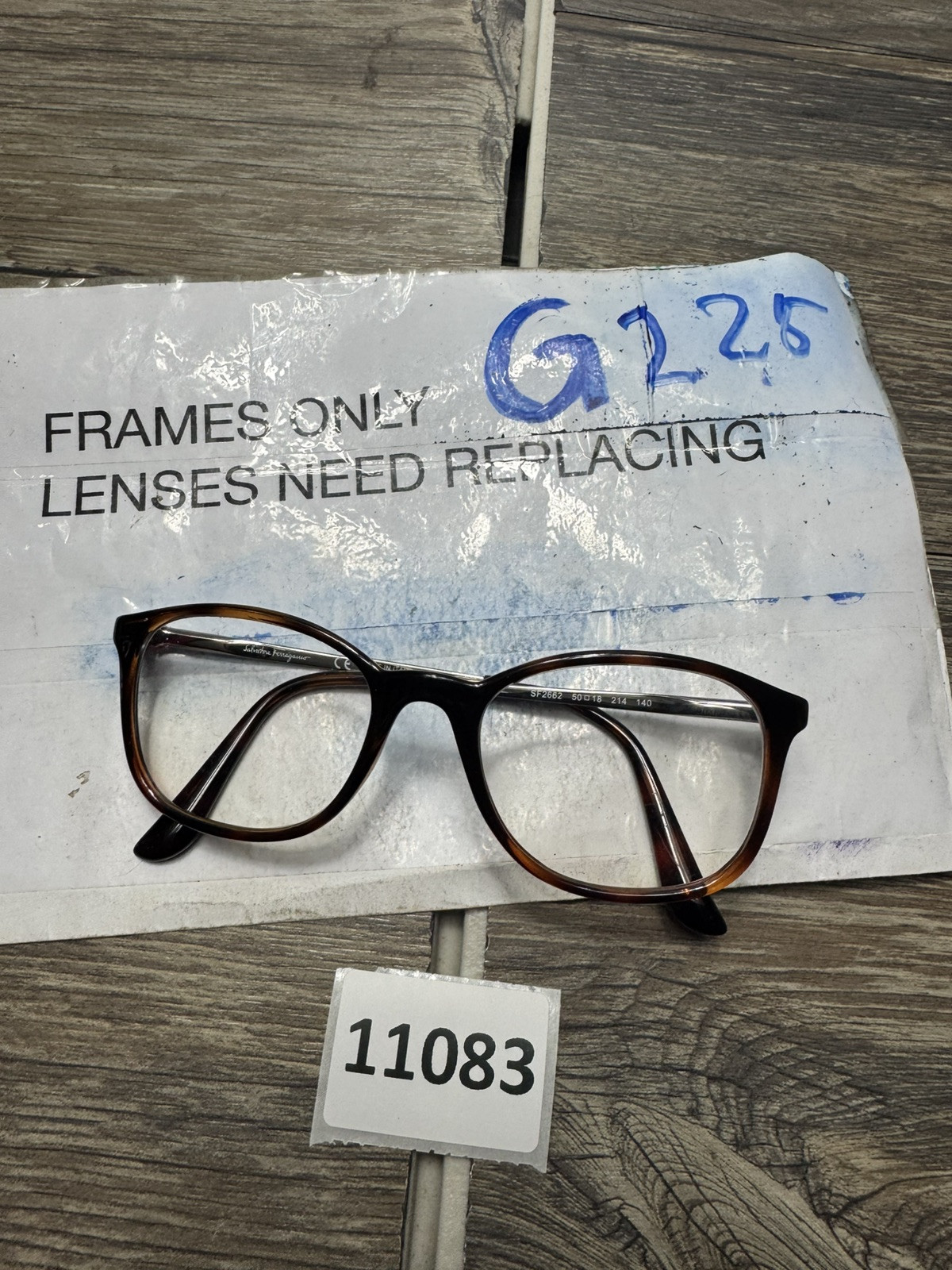 Salvatore Ferragamo SF2662 214 Brown Flex Eyeglasses Frame  display picture 1