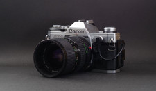   Mint  Canon AE-1 Silver 35mm Film Camera SLR New FD 35-70mm f/4 From Japan E0083