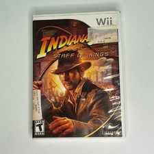 Indiana Jones and the Staff of Kings (Nintendo Wii) Complete with Manual TESTED