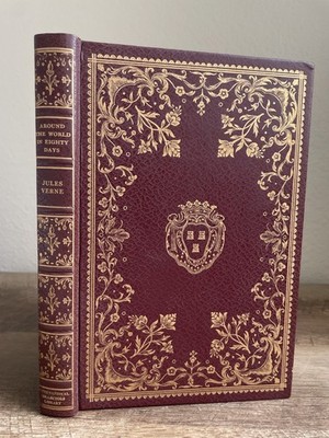Vintage 1956 Around The World In Eighty Days, Jules Verne HC+