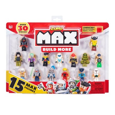 Mini-Figuren-Set Zuru MAX Build More - 15 Figuren, Bauen, Spielzeug, Varianten