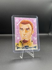 2025 Topps Star Wars Smugglers Outpost Stellar Art Card Kanan Jarrus /99