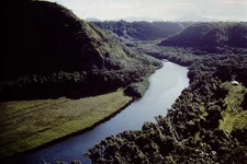 DEC 1983 Wailua River Hawaii Kodachrome Slide BN-C