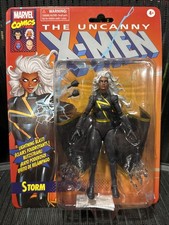 Uncanny X-Men Marvel Legends 6  Retro BLACK SUIT STORM Action Figure Ages 4  NEW
